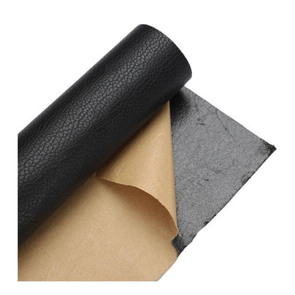 2X Self Adhesive Leather Repair Patches Kit for Sofa Couch Auto Interior Use - Khaki.