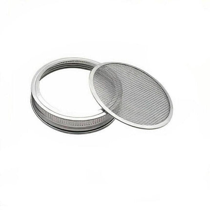 Seed Sprouting Lids Tools Strainer Screen Kits For Wide Mouth Mason Canning Jar - 1SET.