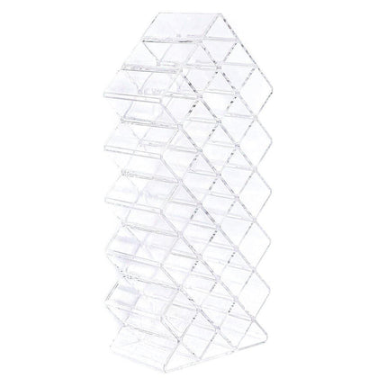 Fish Shaped Vertical Lipstick Storage Display Rack Cosmetic Organizer Holder Box.