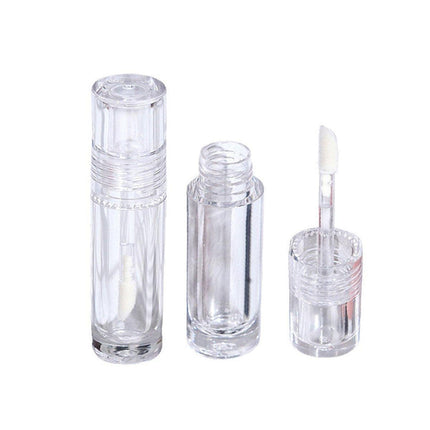 10pcs 3ml Transparent Lip Gloss Tubes Small Capacity Lip Glaze Containers.
