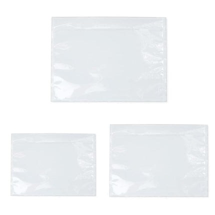 Plastic Bags 100PCS Transparent Zip Lock Clear Resealable Storage Packaging - 8x12cm.
