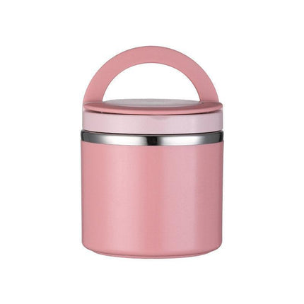 Stainless Steel Insulated Lunch Box Bento Box Thermal Food Container Breakfast - Green.