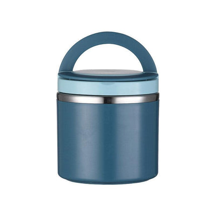 Stainless Steel Insulated Lunch Box Bento Box Thermal Food Container Breakfast - Green.
