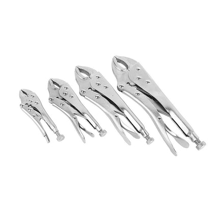 Multi-functional C-type Pliers Strong Manual Grip Round Mouth Clamping Tool - 7inch.