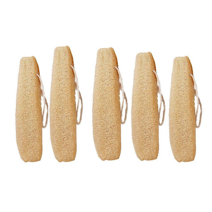 Natural Loofah Sponge Kitchen Scrubber for Dishwashing Pot Cleaning 5 Pack.