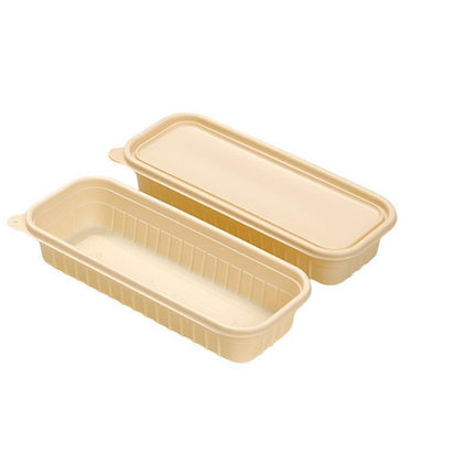 Biodegradable Corn Starch Meal Prep Containers Lids Durable Multi Compartment - A3.