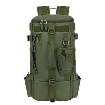 Waterproof Fishing Tackle Bag Large Capacity Multi Functional Shoulder Storage - Black.