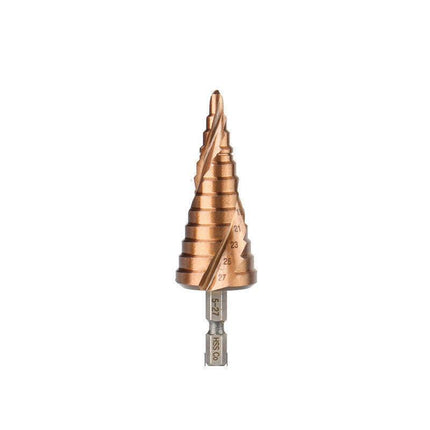 Hss M35 Cobalt Steel Step Cone Drill Bit Hole Saw Cutter 4-12/20/32Mm 5-21/27Mm - M35 Co 4-12mm.
