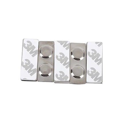 10x Magnetic Name Badge Tag Fastener Attachment Self Adhesive Strong Magnet NEW.