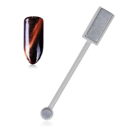 Nail Art Cat Eye Effect Stick for UV Gel Polish Design Tool for Manicure Styling Use - 1PC Double-Use.