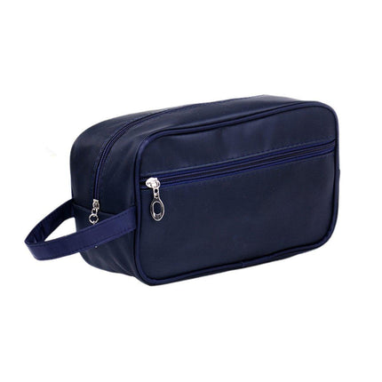 Large Capacity Portable Travel Cosmetic Bag for Men Outdoor Storage 3 Colours - Dark Blue.