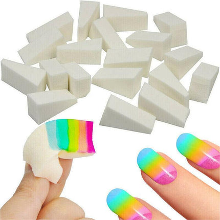 5/10 Makeup Sponge Cosmetic Wedges Nail Art Blend Foundation Contour Facial Puff - 5PCS.