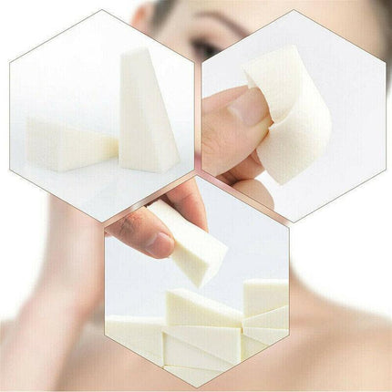 5/10 Makeup Sponge Cosmetic Wedges Nail Art Blend Foundation Contour Facial Puff - 5PCS.