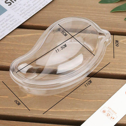 100PCS Clear Cake Boxes for Mousse Fruit Mango Layered Desserts Ice Cream Pastry.