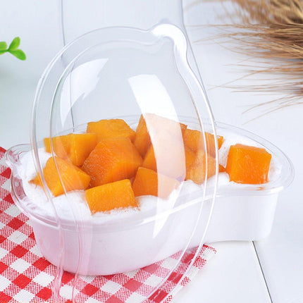 100PCS Clear Cake Boxes for Mousse Fruit Mango Layered Desserts Ice Cream Pastry.