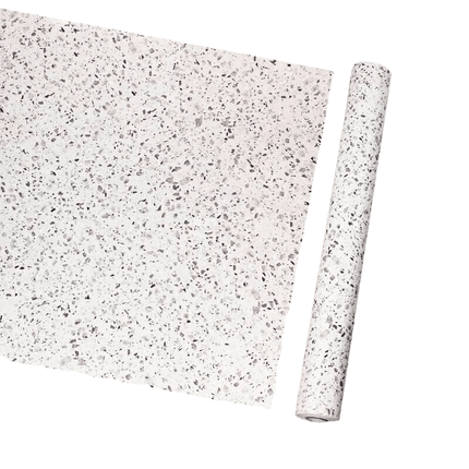 10M Marble Self-Adhesive PVC Wall Sticker Wallpaper Decor - White Marble-B.