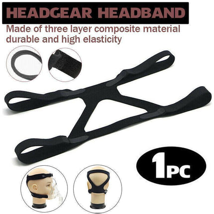 1Pc Au Headgear Headband Ventilator Mask Band Strap For Respironics Resmed Cpap.