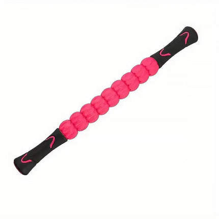 Muscle Massage Sticks Fitness Sport Fascia Rods High Strength Relaxation Roller - Black.