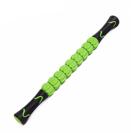 Muscle Massage Sticks Fitness Sport Fascia Rods High Strength Relaxation Roller - Black.