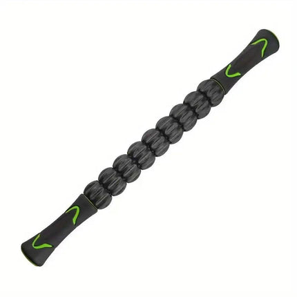 Muscle Massage Sticks Fitness Sport Fascia Rods High Strength Relaxation Roller - Black.