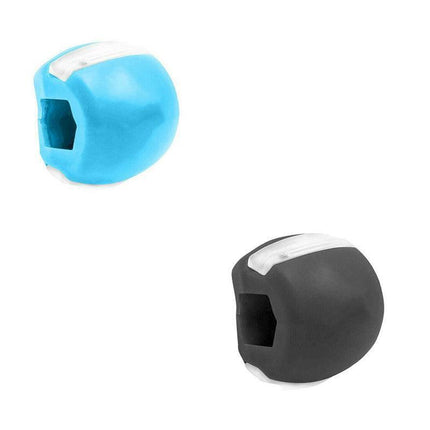Anti-Age Toning Neck Facial Toner Jaw Exerciser Fitness Face Muscle Jawzrsize - Blue.