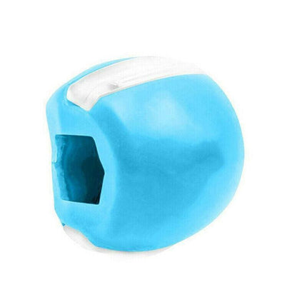 Anti-Age Toning Neck Facial Toner Jaw Exerciser Fitness Face Muscle Jawzrsize - Blue.