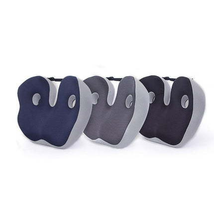 Office Chair Seat Cushion for Sedentary Support Comfort Pillow Pad Home Use - Blue.