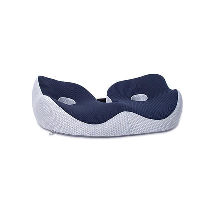 Office Chair Seat Cushion for Sedentary Support Comfort Pillow Pad Home Use - Blue.