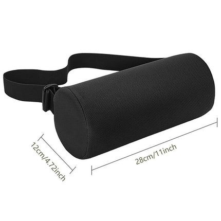 Adjustable Multi-functional Lumbar Support Pillow Small Cylindrical Back Cushion.