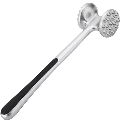 Meat Hammer Kitchen Tenderizing Beating Tool Double Sided Loose Meat Hammer.