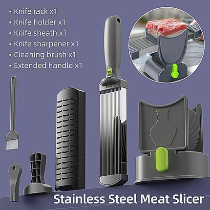 Meat Slicer Cutter Multifunctional Fresh Meat Cutting Tool for Household Kitchen.