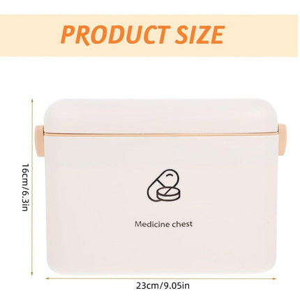 Medicine Cabinet Household Organizer Storage Emergency First Aid Kit Organizer.