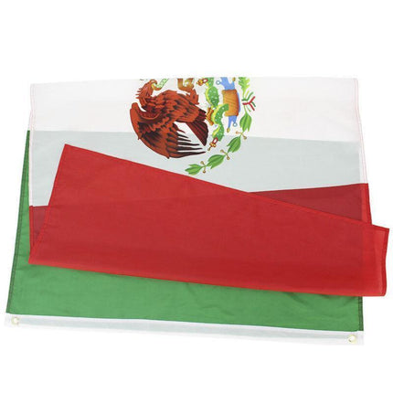 Large Mexico Mexican Flag Heavy Duty Outdoor Mx 90X150Cm - 3X5Ft.