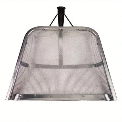 Stainless Steel Soil Sifter Drain Shovel Gardening Mesh Screen Filter Durable - 60MM.