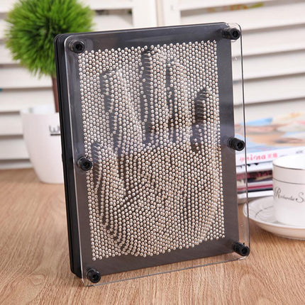 3D Metal Pin Art Board Desk Toys Frame - M.