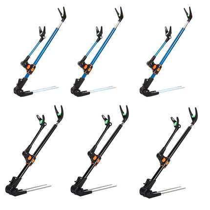 Bracket Fishing Rod Holder Multi Functional Rod Stand for Fishing and Outdoors - Black-240cm.