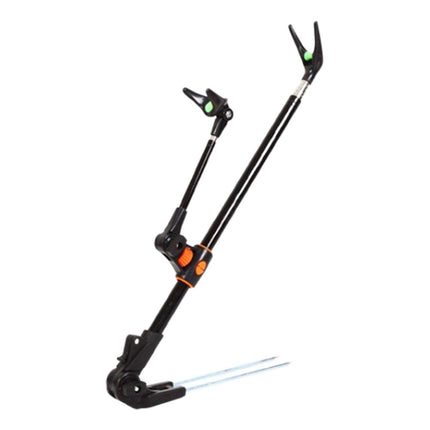 Bracket Fishing Rod Holder Multi Functional Rod Stand for Fishing and Outdoors - Black-240cm.