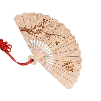 Chinese Style Bass Book Folder Book Clip Bamboo Bookmark Guitar Bookmark Lable - Pipa - Lan.