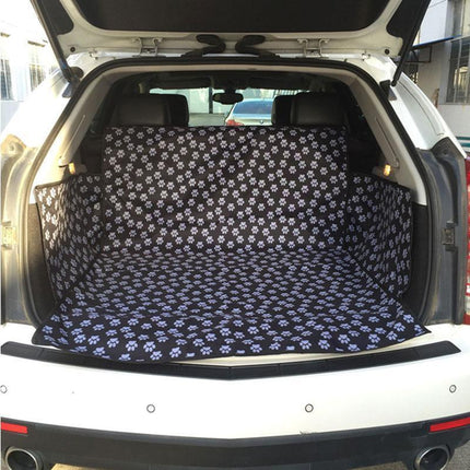 Large Waterproof Pet Travel Hammock Rear Car Cover Nonslip Design for Dogs and Cats.