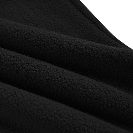 Dog Puppy Hoodies Jacket Solid Coat Pet Winter Soft Warm Clothes S-5XL Black - 2XL.