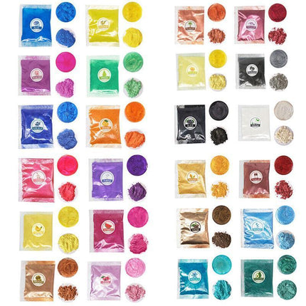 Mica Pigment Pearl Powder Resin Epoxy Premium Soaps Candle Bath Bomb Art Craft - Purplish Red.