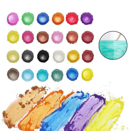 Mica Pigment Pearl Powder Resin Epoxy Premium Soaps Candle Bath Bomb Art Craft - Purplish Red.