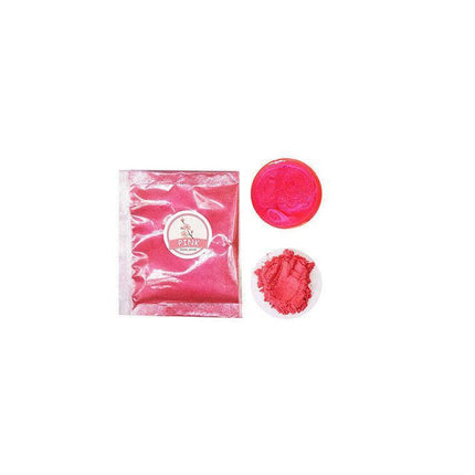 Mica Pigment Pearl Powder Resin Epoxy Premium Soaps Candle Bath Bomb Art Craft - Purplish Red.