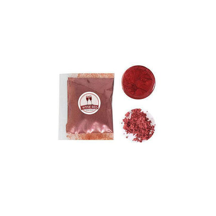 Mica Pigment Pearl Powder Resin Epoxy Premium Soaps Candle Bath Bomb Art Craft - Purplish Red.