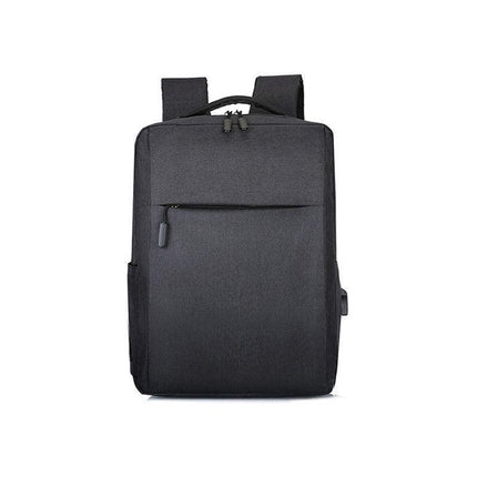 Waterproof Laptop Backpack Bag for Men Women School Travel Business Use - Grey 2 Zipper.