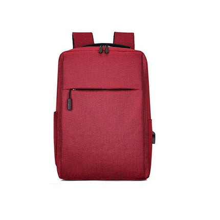 Waterproof Laptop Backpack Bag for Men Women School Travel Business Use - Blue 1 Zipper.
