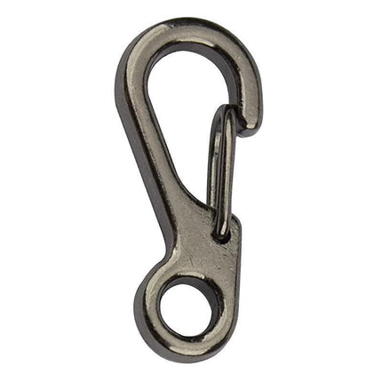 10X Mini Alloy Carabiner Keychain Durable Snap Spring Clip Hook - Silver.
