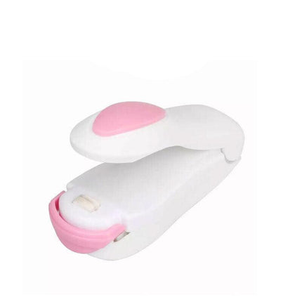 Handheld Mini Heat Sealer Poly Bag Sealing Machine Food Portable Plastic Small - Blue.