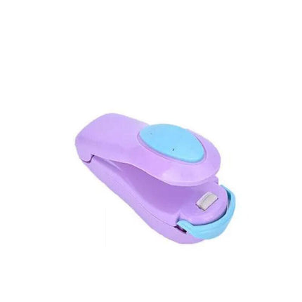 Handheld Mini Heat Sealer Poly Bag Sealing Machine Food Portable Plastic Small - Blue.