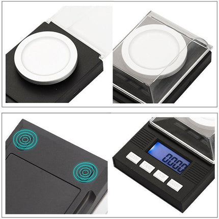High Precision 50g 0.001g Digital Milligram Scale for Jewelry and Powder.